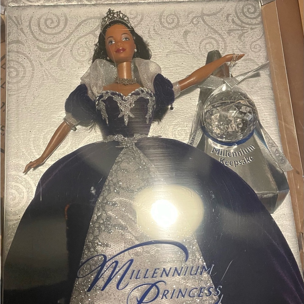 Barbie Millennium Princess Doll - Purple and Silver